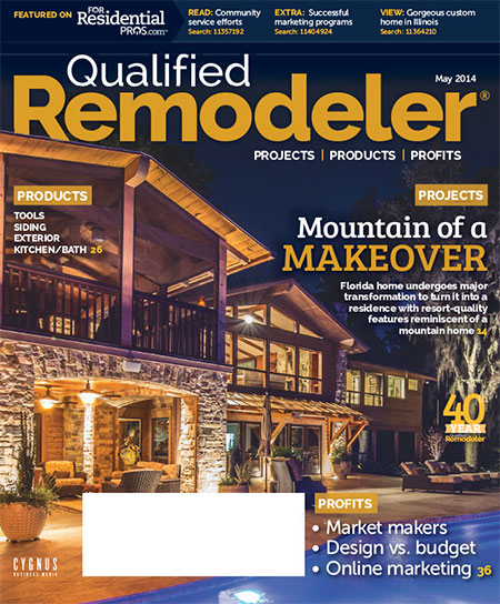 Magazine cover Qualified Remodeler