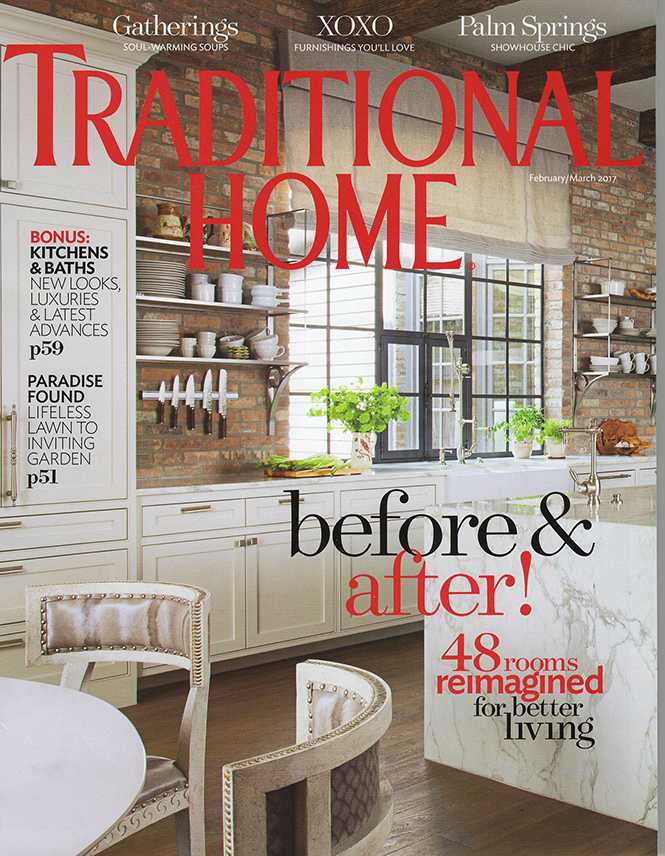 Traditional Home February/March 2017 Cover