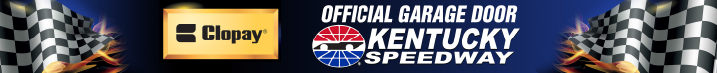 Clopay Kentucky Speedway Banner