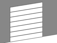 Industrial Series Commercial Overhead Door Basic Model 525v