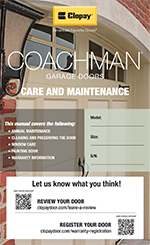 Coachman Care and Maintenance Manual
