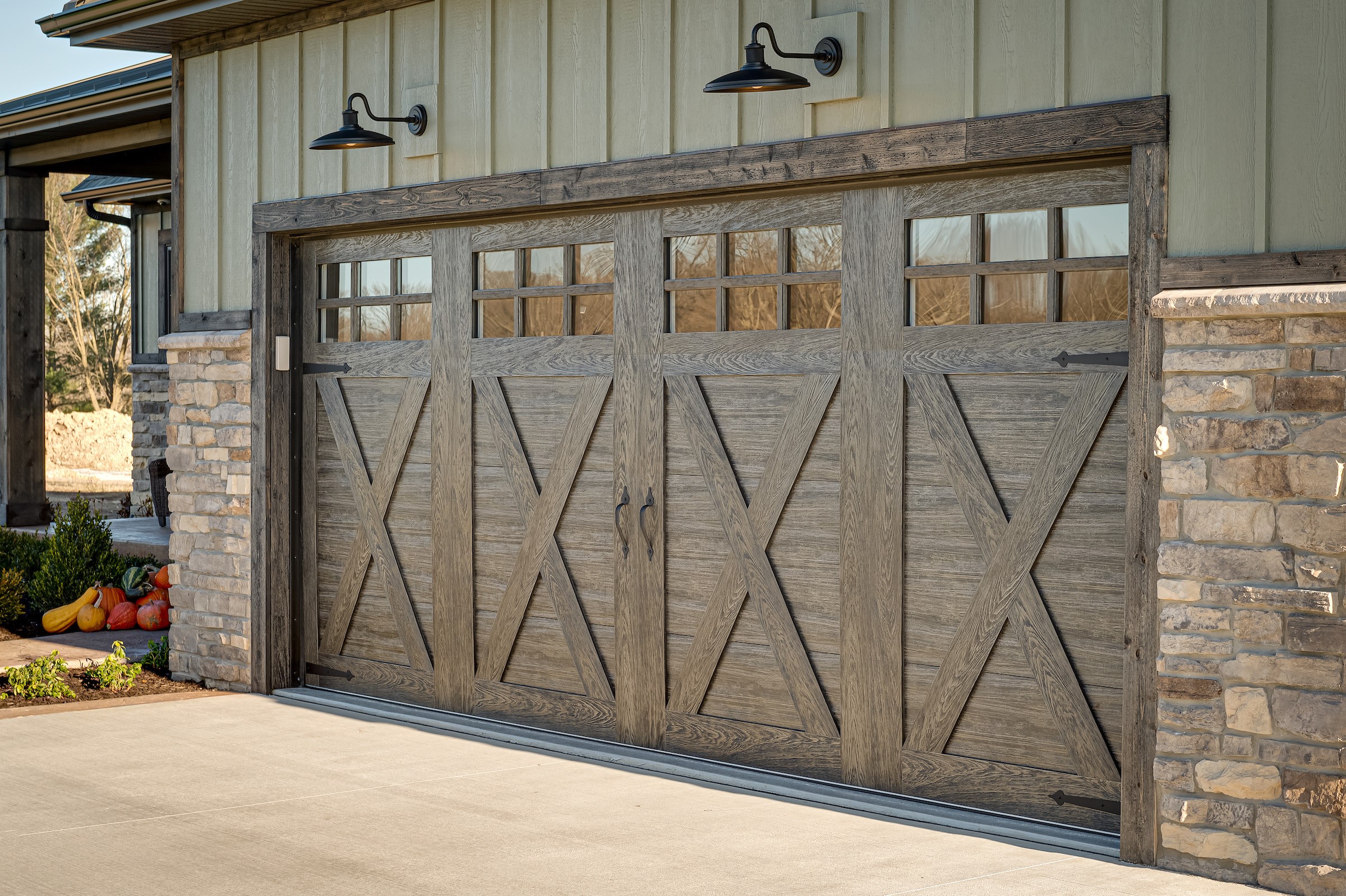 Canyon Ridge 4-Layer Garage Door in Slate