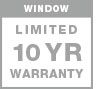 window 10 year warranty